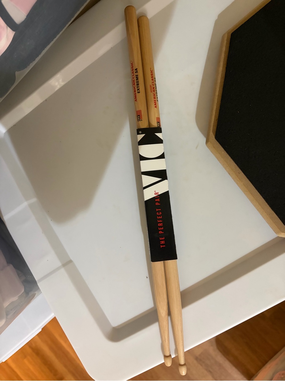 Alfred Blue Drum Method Book 1 with Silver Snare and Yellow Sticks - Picture 3 of 3